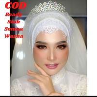 Gambar INNER LACE BROKAT RENDA, IINER PENGANTIN/WISUDA/IBU BESAN/PESTA - Merah dari Danggrainishop Kab. Sleman 1 Tokopedia
