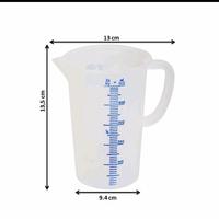Gambar Green Leaf Gelas Ukur / Takaran Scarlett 0,5 Liter GELAS TAKAR 500 ml dari Fawwaz Plastik Bahan Kue Kab. Gresik 2 Tokopedia