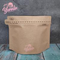 Gambar Trapesium Papercraft Coklat 250GR | Standing Pouch Diamond Berlian - DENGAN VALVE dari Yunalin Kota Tangerang 1 Tokopedia