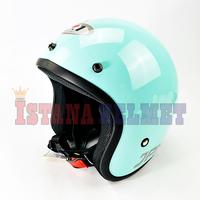 Gambar HELM BATOK JPN MODEL RETRO ARC PASTEL TOSCA dari ISTANA HELMET Kota Bandung 1 Tokopedia