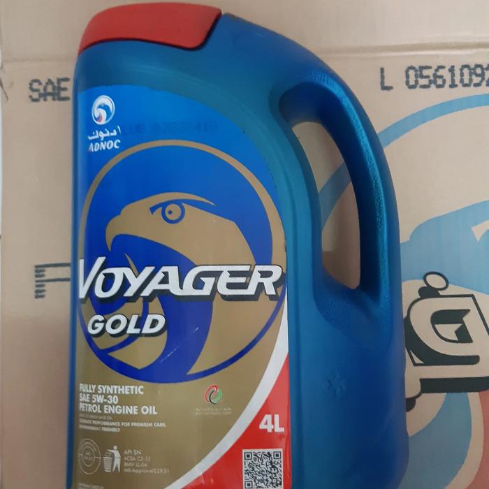 Gambar Oli Adnoc Gold 5w-30 API SN 4 Liter dari oli motor panther Kota Administrasi Jakarta Utara Tokopedia