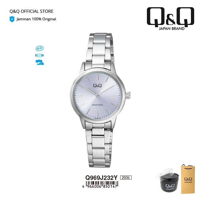 Gambar Q&Q QnQ QQ Original Jam Tangan Wanita Analog - Q969 Q969J Tahan Air dari Q&Q Official Store Kota Surabaya Tokopedia