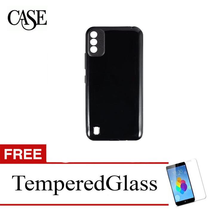 Gambar Black Soft Case for ITEL A26 - 5.7 inch - Gratis Tempered Glass dari Mentari Grasindo Teknik Kota Administrasi Jakarta Barat Tokopedia