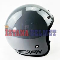 Gambar HELM BATOK JPN MODEL RETRO ARC MODERN GREY dari ISTANA HELMET Kota Bandung 5 Tokopedia