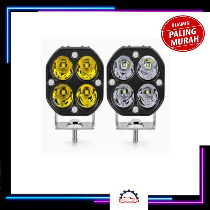 Gambar LAMPU TEMBAK SOROT LED CREE 40W 4 MATA LED WORKLIGHT 40W CREE CWL dari Automotife Kota Administrasi Jakarta Barat Tokopedia