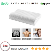 Gambar Bantal Tidur Kesehatan Leher Dengkur Memory Foam Pillow Cervical Neck dari Dhea Chyatia Kota Administrasi Jakarta Utara 1 Tokopedia