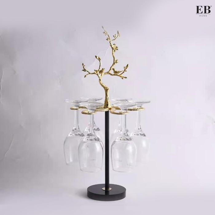 Gambar Rak Gelas / Luxury Glass Rock Table Decoration EB Home 73/119 dari EB Home Decor & Living Kota Administrasi Jakarta Utara Tokopedia