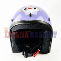 Gambar HELM BATOK JPN MODEL RETRO ARC PASTEL PURPLE dari ISTANA HELMET Kota Bandung 2 Tokopedia