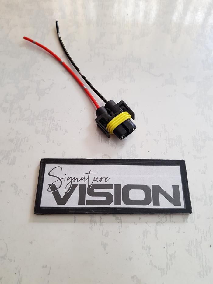 Gambar Socket Soket Lampu Mobil Motor H8 H11 H16 Male Female High Quality dari Signature Vision Auto Kota Bandung Tokopedia