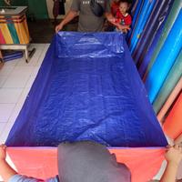 Gambar terpal kolam ikan ukuran 200x100x50 a5 korea dari Juragan terpal Kab. Bekasi 2 Tokopedia