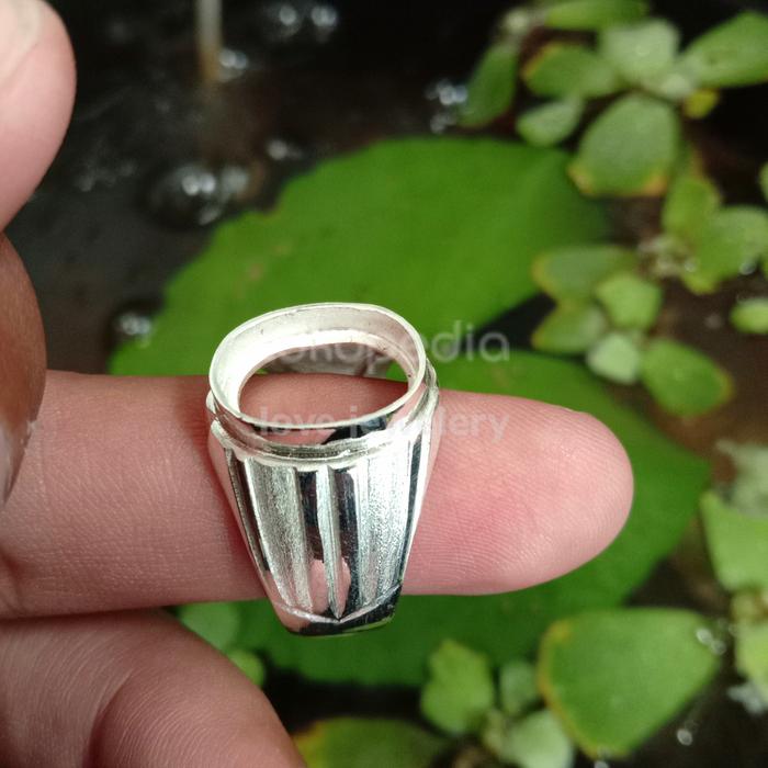 Gambar cincin perak pria/keren dan berkualitas dari love jewelery Kab. Kuningan Tokopedia