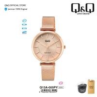 Gambar Q&Q QnQ QQ Jam Tangan Arloji Wanita Rantai Analog - Q13 Q13A Tahan Air dari Q&Q Official Store Kota Surabaya 1 Tokopedia