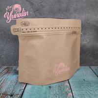 Gambar Trapesium Papercraft Coklat 250GR | Standing Pouch Diamond Berlian - DENGAN VALVE dari Yunalin Kota Tangerang 2 Tokopedia