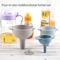 Gambar Corong Saringan Minyak Minuman Multifungsi 5 in 1 Funnel Set Plastic dari Maslinda Store Kota Administrasi Jakarta Barat 4 Tokopedia
