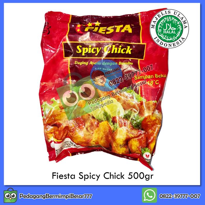Gambar Fiesta Spicy Chick 500gr | Ayam Pedas | Chicken Spicy | Spicy Chicken dari Pedagang Bermimpi Besar Kota Administrasi Jakarta Barat Tokopedia