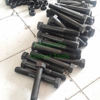 Gambar baut mur baja 8.8 m14 x 200 half thread STD HTB 88 kunci 22 baut 22 dari TRISTECH_NEW Kota Administrasi Jakarta Barat 1 Tokopedia