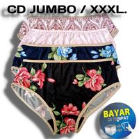 Gambar 3PCS CELANA DALAM JUMBO WANITA/CD JUMBO BAHAN JERSEY ADEM DAN NYAMAN dari abibastore Kab. Tangerang 1 Tokopedia