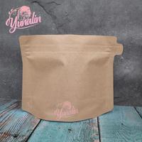 Gambar Trapesium Papercraft Coklat 250GR | Standing Pouch Diamond Berlian - DENGAN VALVE dari Yunalin Kota Tangerang 5 Tokopedia