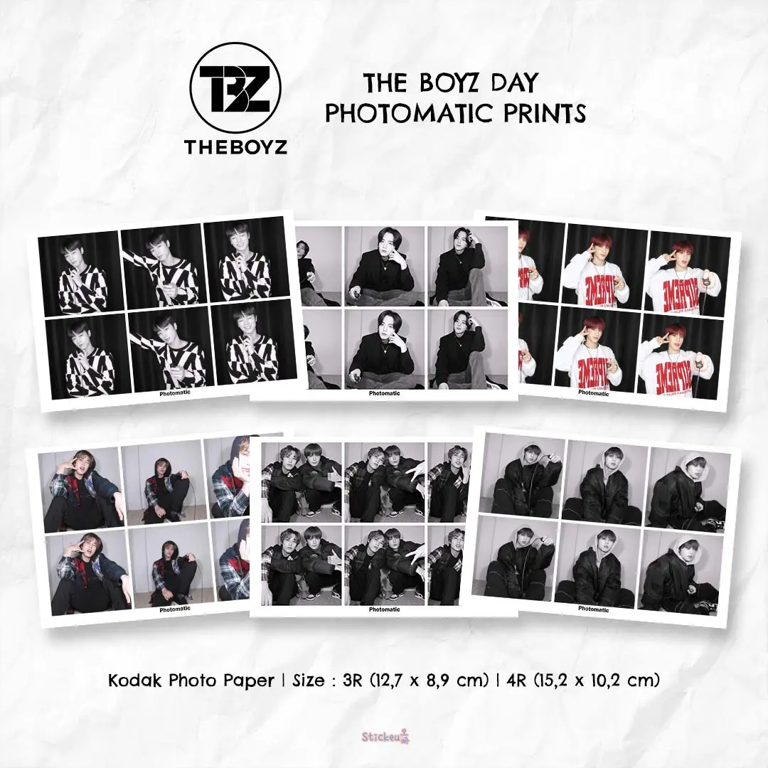 The Boyz The B Day Photomatic Prints