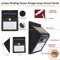 Gambar Lampu Dinding Taman Tenaga Surya Motion Sensor/Solar Cell Panel 20 Led dari OneConnection Kota Administrasi Jakarta Pusat 4 Tokopedia