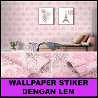 Gambar PROMO ! Paket Isi 5 Roll Wallpaper Stiker Dinding Motif Batik / HW dari homes wallpaper Kota Tangerang Selatan 5 Tokopedia
