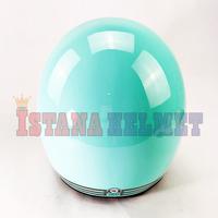 Gambar HELM BATOK JPN MODEL RETRO ARC PASTEL TOSCA dari ISTANA HELMET Kota Bandung 4 Tokopedia