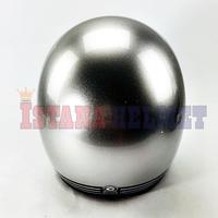 Gambar HELM BATOK JPN MODEL RETRO ARC SILVER dari ISTANA HELMET Kota Bandung 4 Tokopedia