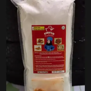 Tepung bumbu fried chicken/KFC siap pakai kemasan 1kg.free bumbu marin
