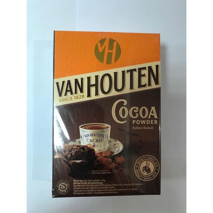 Gambar Van Houten-Cokelat Bubuk -(Cocoa Chocolate Powder) Van Houten 100x90gr dari Baking Store Grogol Kota Administrasi Jakarta Barat Tokopedia