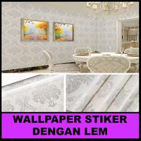 Gambar PROMO ! Paket Isi 5 Roll Wallpaper Stiker Dinding Motif Batik / HW dari homes wallpaper Kota Tangerang Selatan 4 Tokopedia