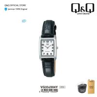 Gambar Q&Q QnQ QQ Original Jam Tangan Wanita Analog - VG33 VG33J Leather dari Q&Q Official Store Kota Surabaya 1 Tokopedia