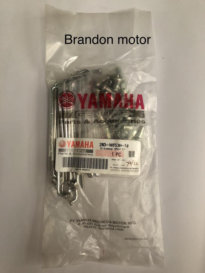 Gambar Jari jari belakang mio lama/smile/sporty ring 14 original 28D Yamaha dari Brandon motor Kota Administrasi Jakarta Utara Tokopedia