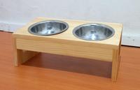 Gambar Pet Bowl / Tempat makan hewan peliharaan / wooden Rack dari wodca homedecor Kab. Klaten 3 Tokopedia
