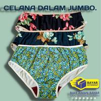 Gambar 3PCS CELANA DALAM JUMBO WANITA/CD JUMBO BAHAN JERSEY ADEM DAN NYAMAN dari abibastore Kab. Tangerang 5 Tokopedia