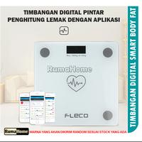 Gambar Timbangan Badan Digital Body Fat Monitor with App Smart Weight Scale dari RumaHome Store Kab. Tangerang 2 Tokopedia