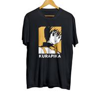 Gambar Kaos distro anime KURAPIKA HNTER X NUNTER 100% cotton combed 30s dari mangjapan Kab.Ciamis 1 Tokopedia