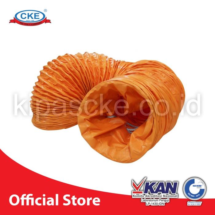 Gambar CKE Flexible Duct (FD-N-08/10M) 8Inch10Meter Duct Hose Selang Flexible dari Kipas CKE Online Kota Semarang Tokopedia
