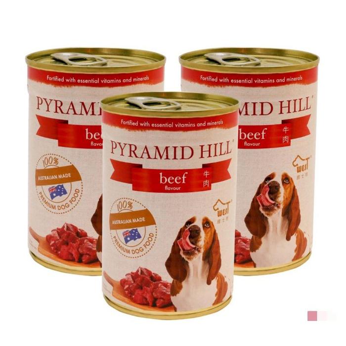 Gambar Makanan Kaleng Anjing / Pyramid Hill Canned Dog Food Beef 400gr dari Put Put Petshop Cipondoh Kota Tangerang Tokopedia