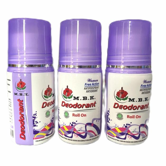 Gambar MBK DEODORANT ROLL ON WOMEN FREE ACTION ANTIPERSPIRANT ANTIOXIDANT dari SobatMedika Kota Denpasar Tokopedia