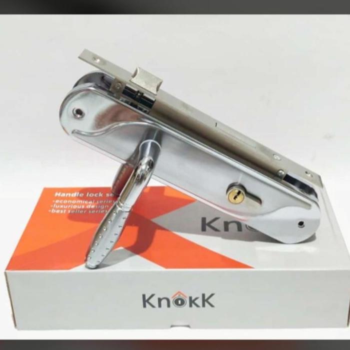 Gambar Kunci Pintu besar 009SN handle besar 25cm merk Knokk - Komplit dari Grasindo Indah Group Kab. Tangerang Tokopedia