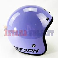 Gambar HELM BATOK JPN MODEL RETRO ARC PASTEL PURPLE dari ISTANA HELMET Kota Bandung 5 Tokopedia