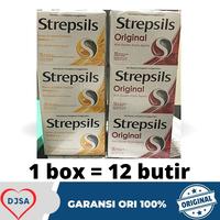 Gambar strepsils permen+tenggorokan+1box+tablet hisap dari SHINE HEALTHY SHOP Kota Surabaya 1 Tokopedia