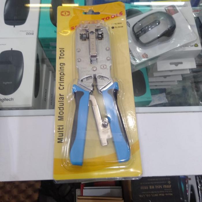 Gambar TANG CRIMPING CENTRO TL-2810R DOUBLE (CAT 6) dari Rex Computer magelang Kab. Magelang Tokopedia