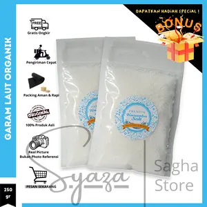 Garam Kusamba Sagha 250 Gr / Garam Organik Higienis Tanpa Bahan Kimia