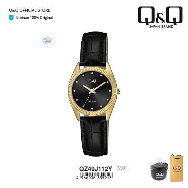 Gambar Q&Q QnQ QQ Original Jam Tangan Wanita Analog - QZ49 QZ49J Tahan Air dari Q&Q Official Store Kota Surabaya Tokopedia