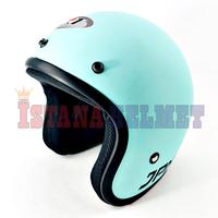 Gambar HELM BATOK JPN MODEL RETRO ARC PASTEL TOSCA DOFF dari ISTANA HELMET Kota Bandung 1 Tokopedia