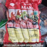 Gambar Alana Sosis Sapi Bratwurst Original 500gram dari djavafood Kota Depok 1 Tokopedia