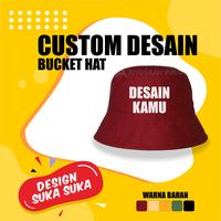 Gambar Bucket Hat Desain Suka-Suka Bolak Balik Topi Bucket Custom Design - Army-hitam dari Anggean Polos Kab. Bandung Barat 1 Tokopedia