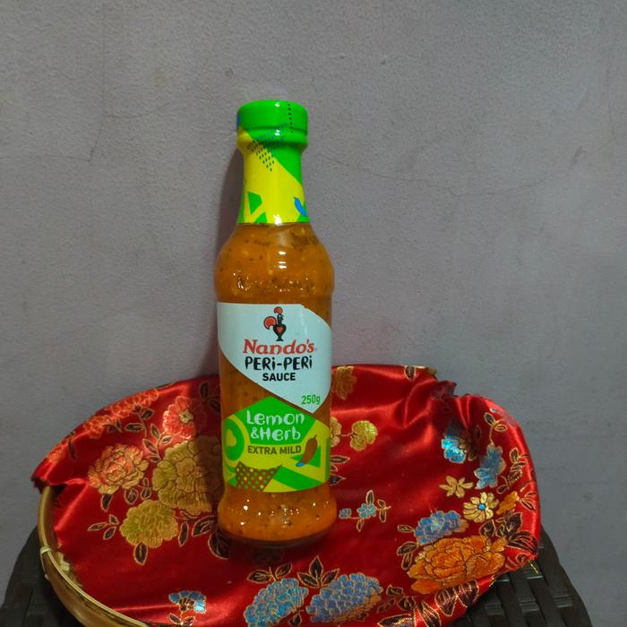 Gambar nandos peri peri sauce lemon & herb extra mild 250gr saus botol besar dari Zamzamshop Tktk Kota Administrasi Jakarta Barat Tokopedia