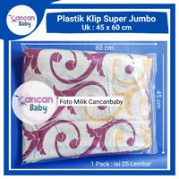 Gambar Plastik Klip Ziplock Super Jumbo 45x60 cm Packing Baju Bedcover Jaket dari Cancanbaby Kota Surabaya 3 Tokopedia